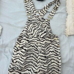 WeWoreWhat Zebra Print Jumpsuit